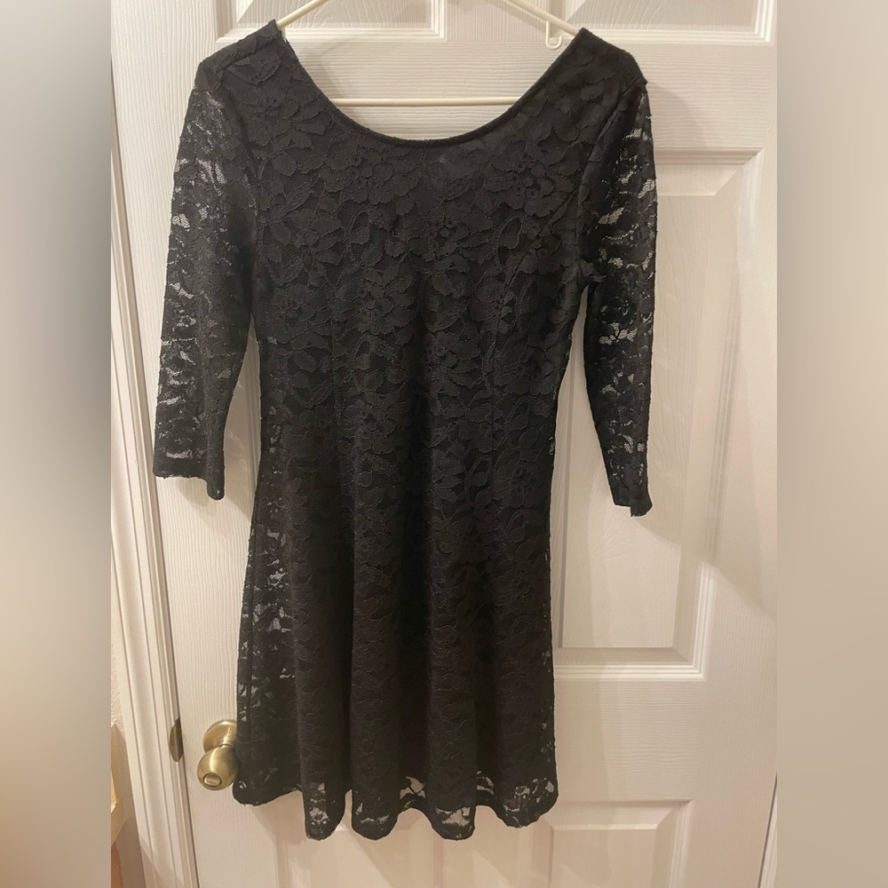 Black Lace Dress